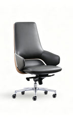 Title Luxury Ergonomic Leather Executive Boss Chair
