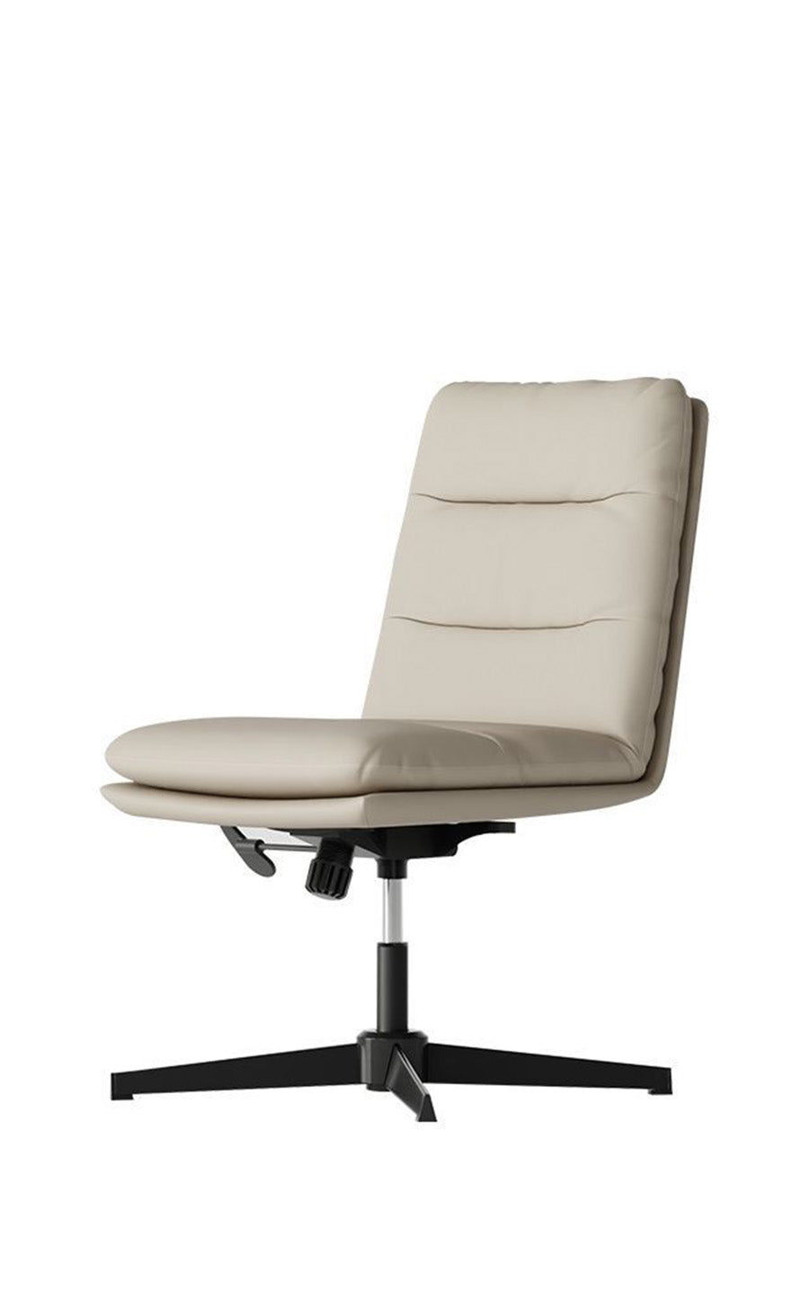 Duly Genuine Leather Executive Office Chair (Armless)