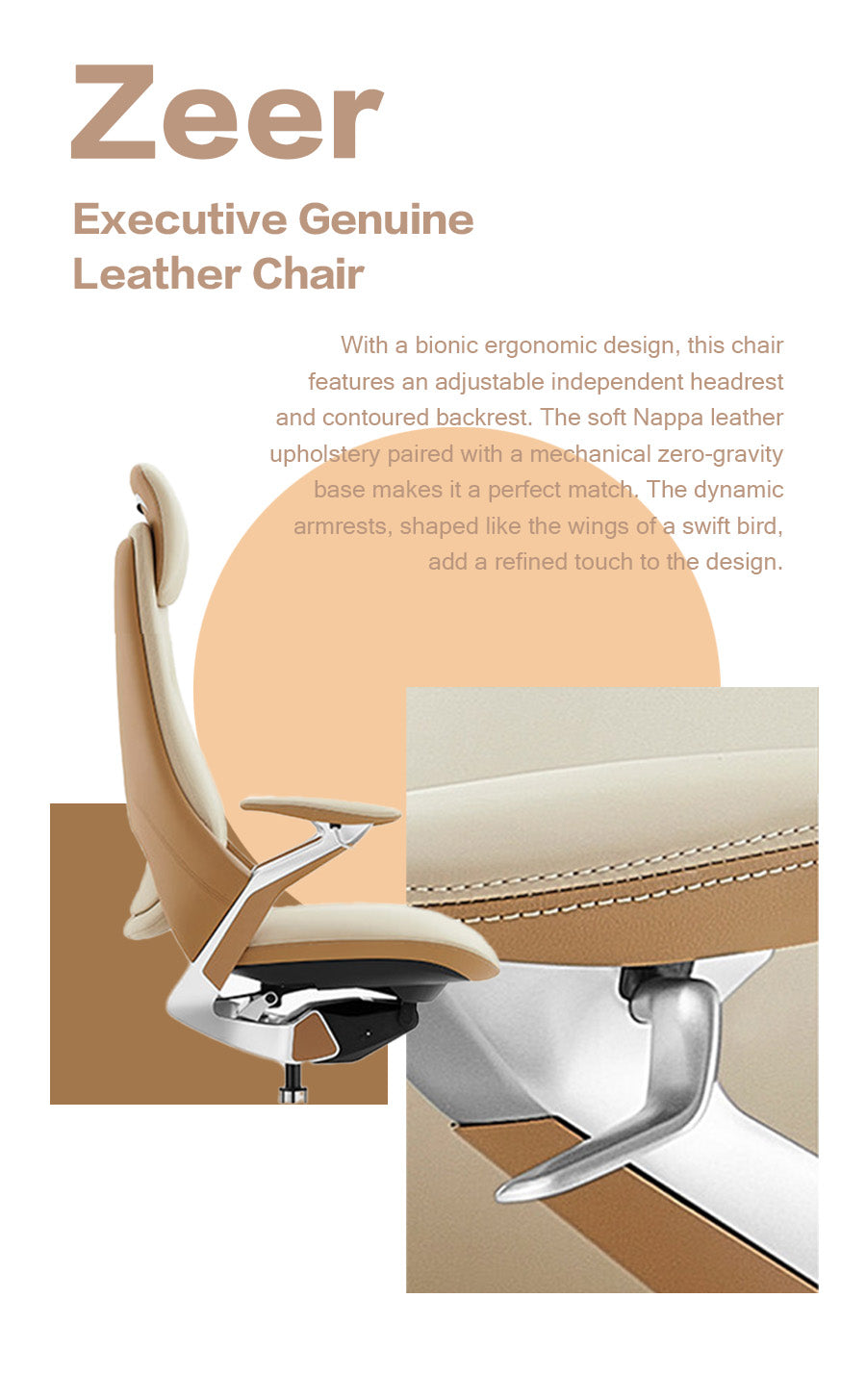 Zeer Executive Leather Chair