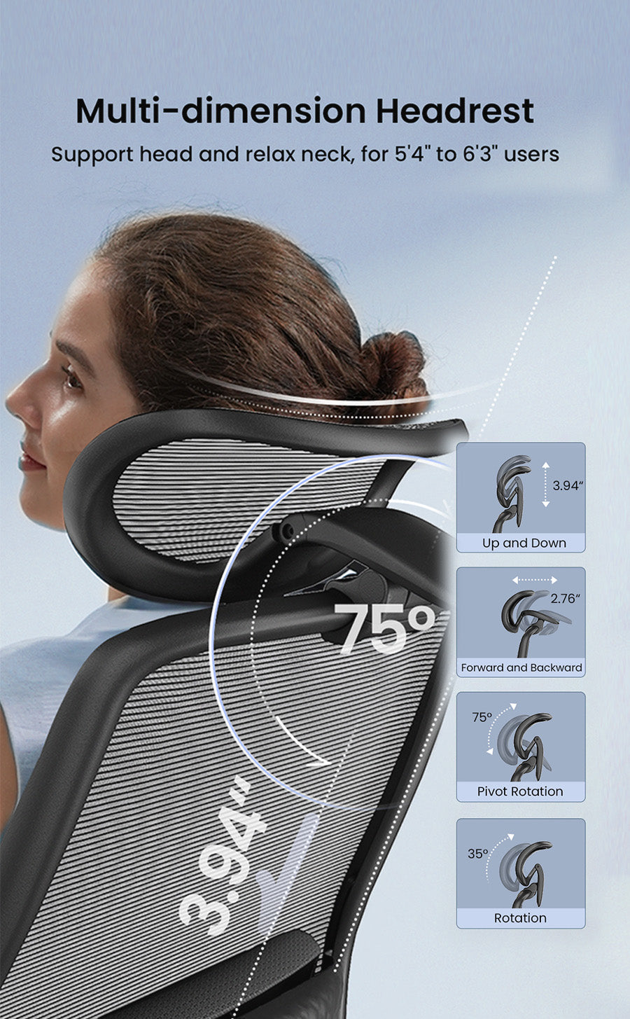 Minimalist one-piece mesh design