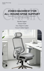 Kare Ergonomic Mesh Office Chair with Segmented Floating Lumbar Support