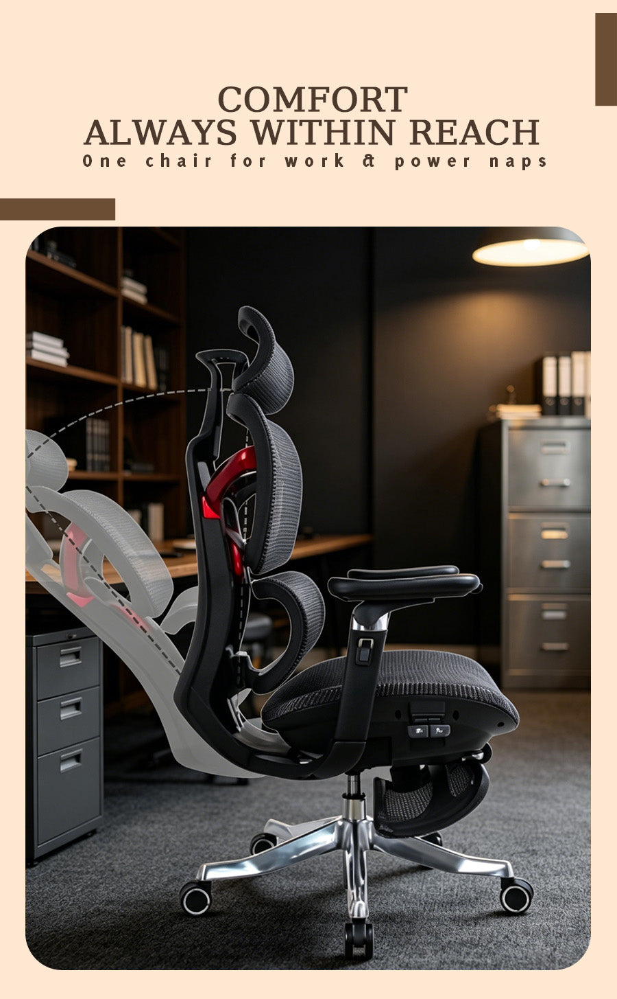 Y1 High-density ergonomic chair