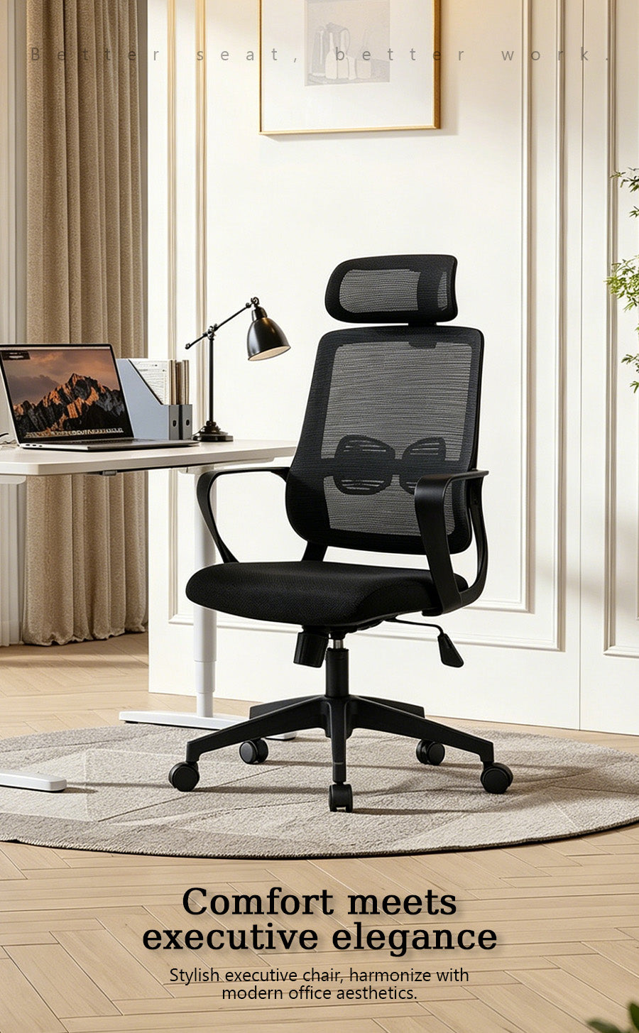 TR1 Minimal Mesh Ergonomic Office Chair