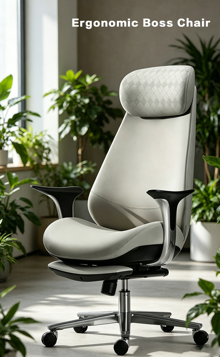 Sora Premium Genuine Leather Executive Chair