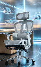 B1 Tech-Style Weißrahmen-Mesh-Modell
