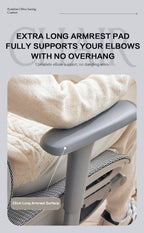 Kare Ergonomic Mesh Office Chair with Segmented Floating Lumbar Support