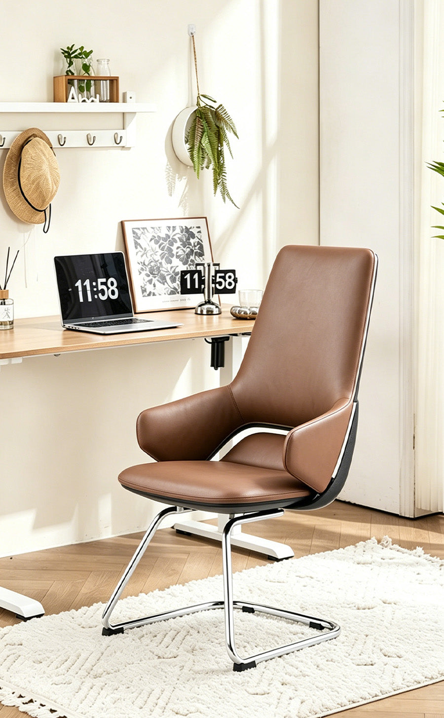 Title Luxury Ergonomic Leather Executive Boss Chair
