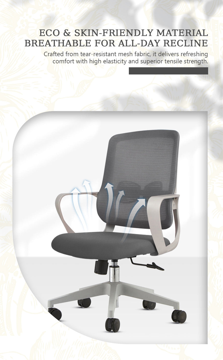 TR1 Minimal Mesh Ergonomic Office Chair