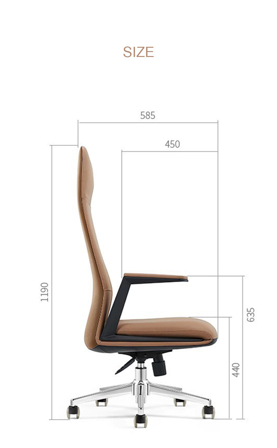 Doli Premium Executive Genuine Leather Chair