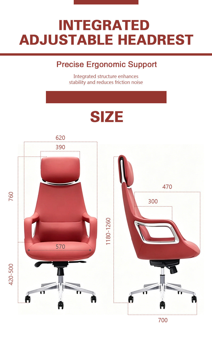Rore Aerospace-Grade Ergonomic Executive Office Chair
