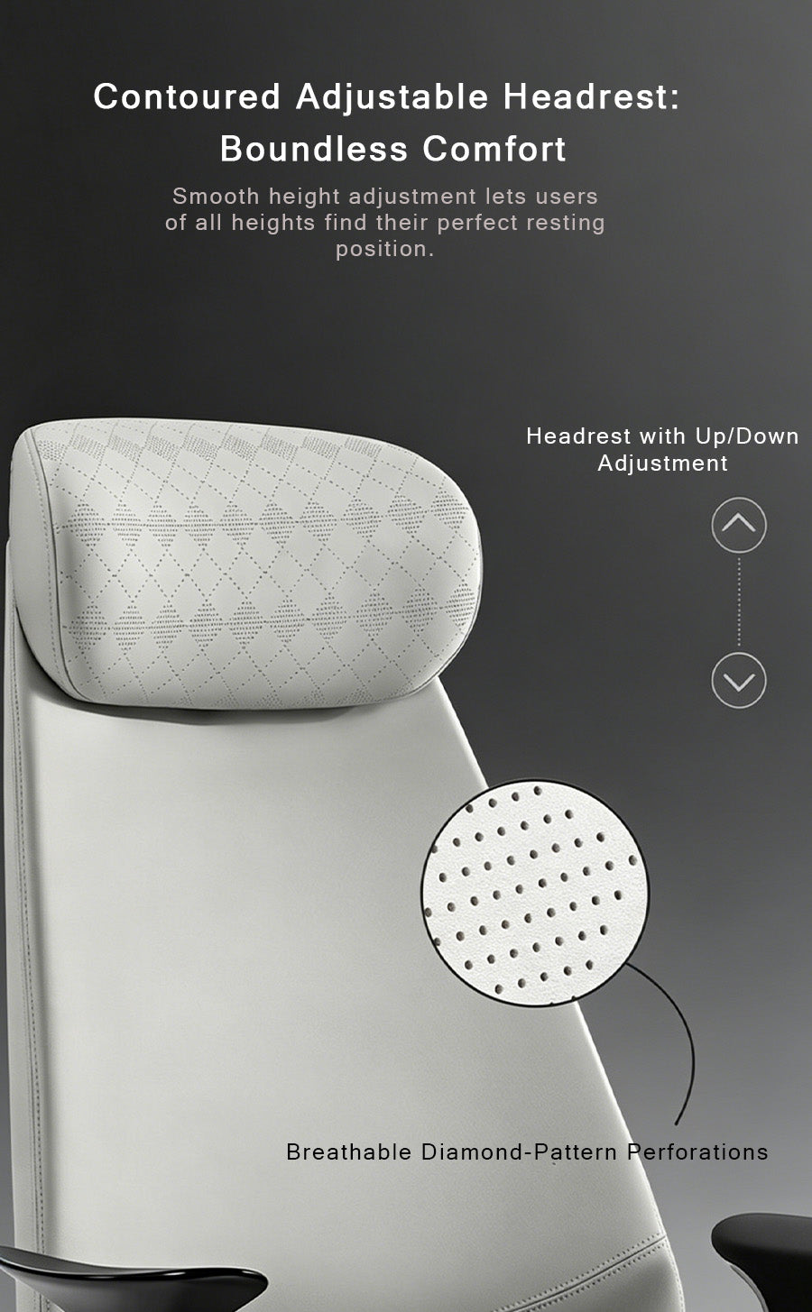 Sora Premium Genuine Leather Executive Chair