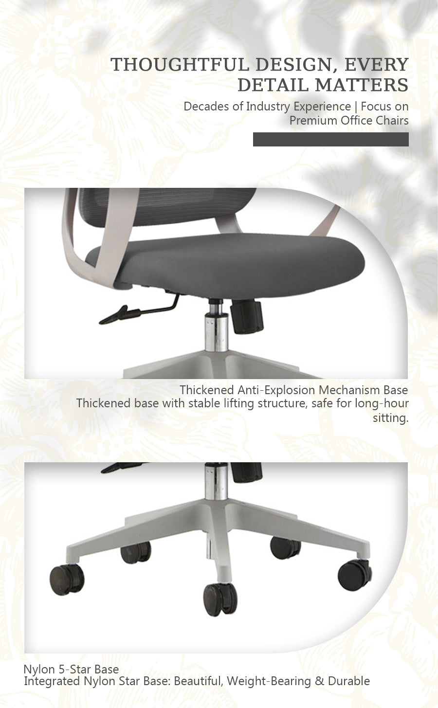 TR1 Minimal Mesh Ergonomic Office Chair