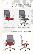 TR1 Minimal Mesh Ergonomic Office Chair