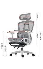 B1 Tech-Style Weißrahmen-Mesh-Modell