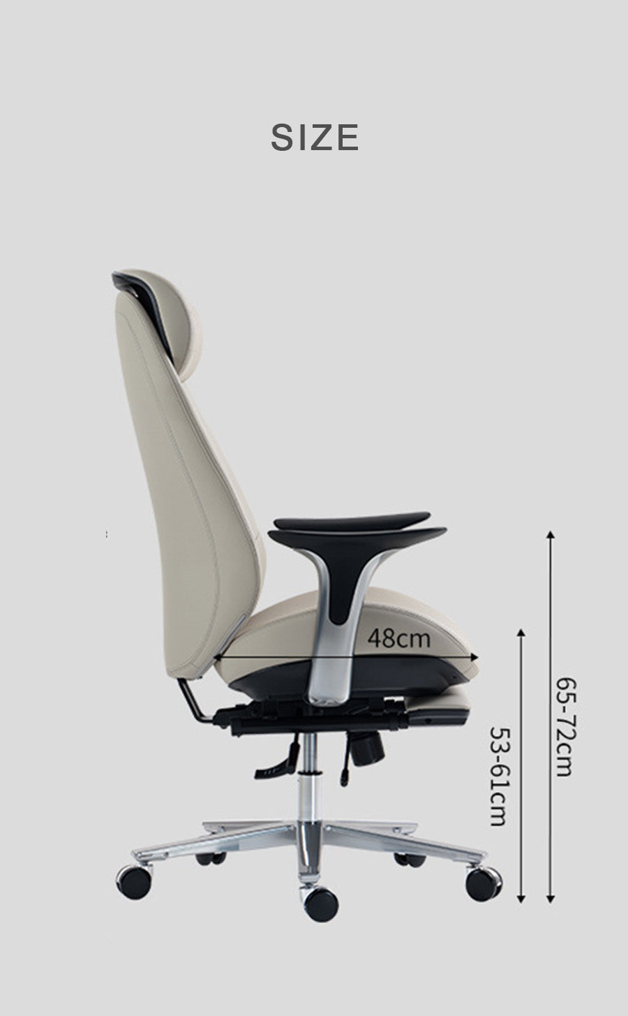 Sora Premium Genuine Leather Executive Chair