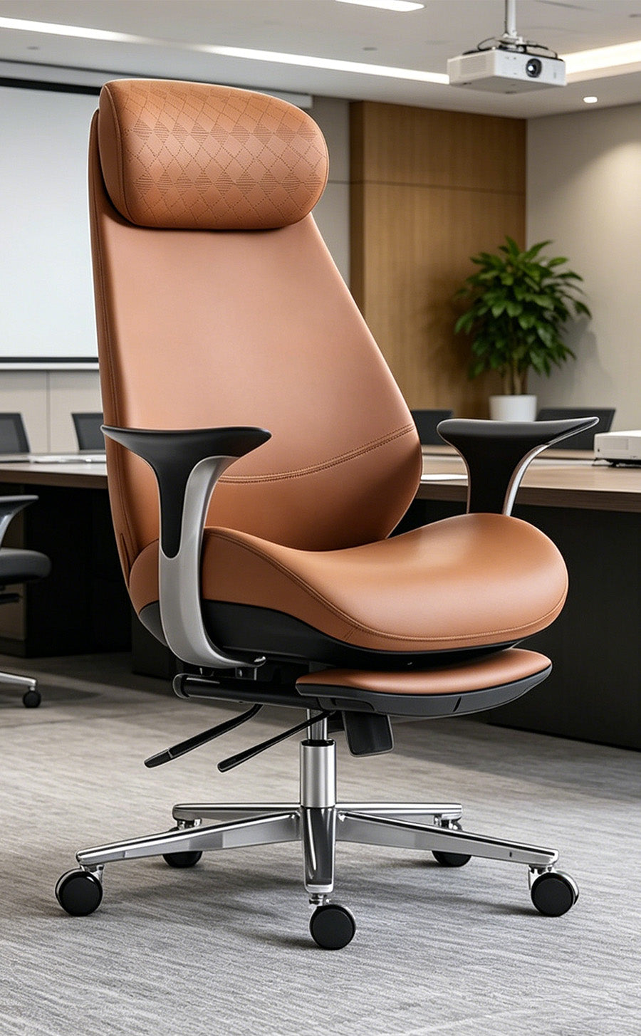 Sora Premium Genuine Leather Executive Chair
